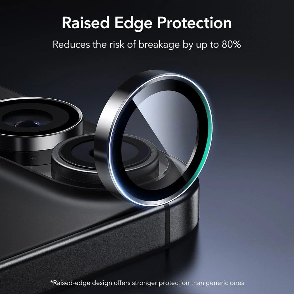 ESR Armorite Camera Protector for Apple iPhone 16 / 16 Plus / 17 Black - 3