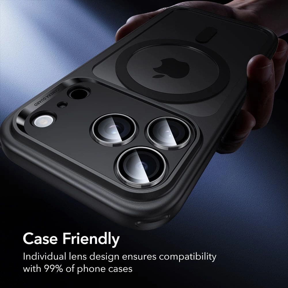ESR Armorite Camera Protector for Apple iPhone 14 Pro / 14 Pro Max / 15 Pro / 15 Pro Max / 16 Pro / 16 Pro Max / 17 Pro / 17 Pro Max Clear - 9