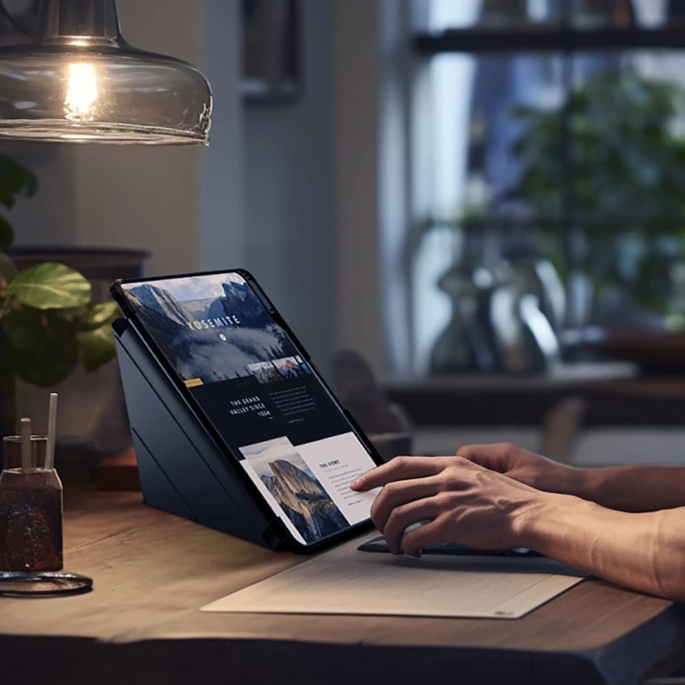 Etui Nillkin Bumper Leather Case Pro pro Apple iPad Air 13" 2024 / 13" 2025 černé - 8