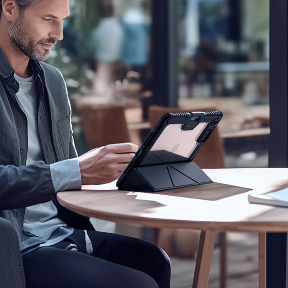 Etui Nillkin Bumper Leather Case Pro pro Apple iPad Air 13" 2024 / 13" 2025 černé - 9