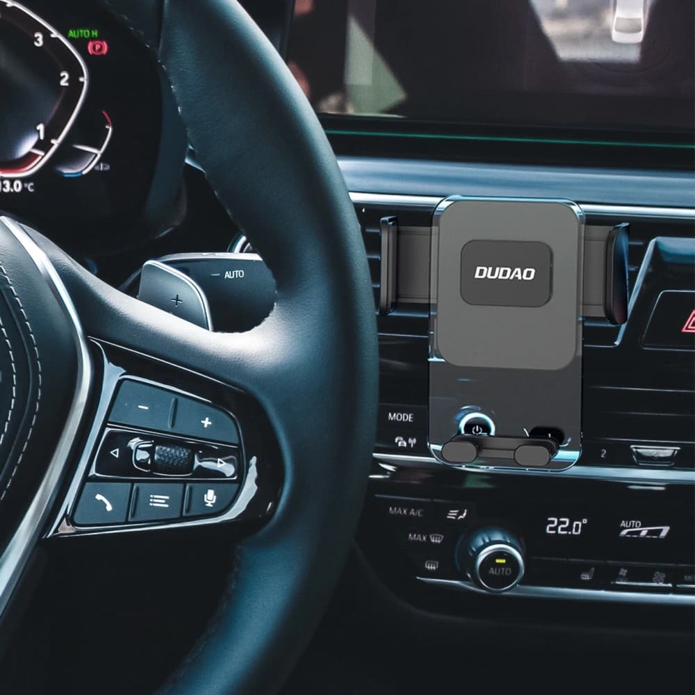 Dudao F8 Max gravitációs autós tartó fekete színben - 7