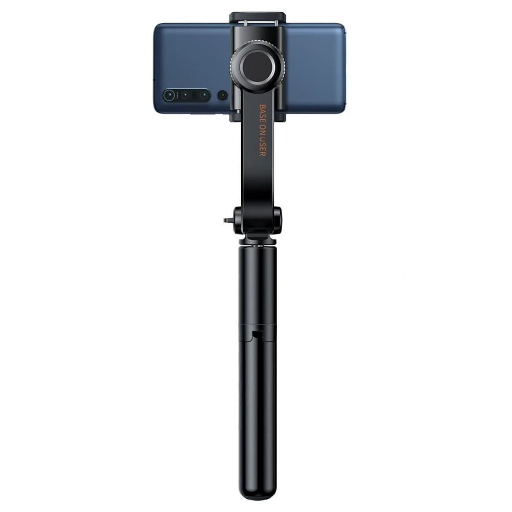 Egytengelyes gimbal / selfie bot / állvány Baseus Lovely tripod funkcióval, Bluetooth (fekete) - 3