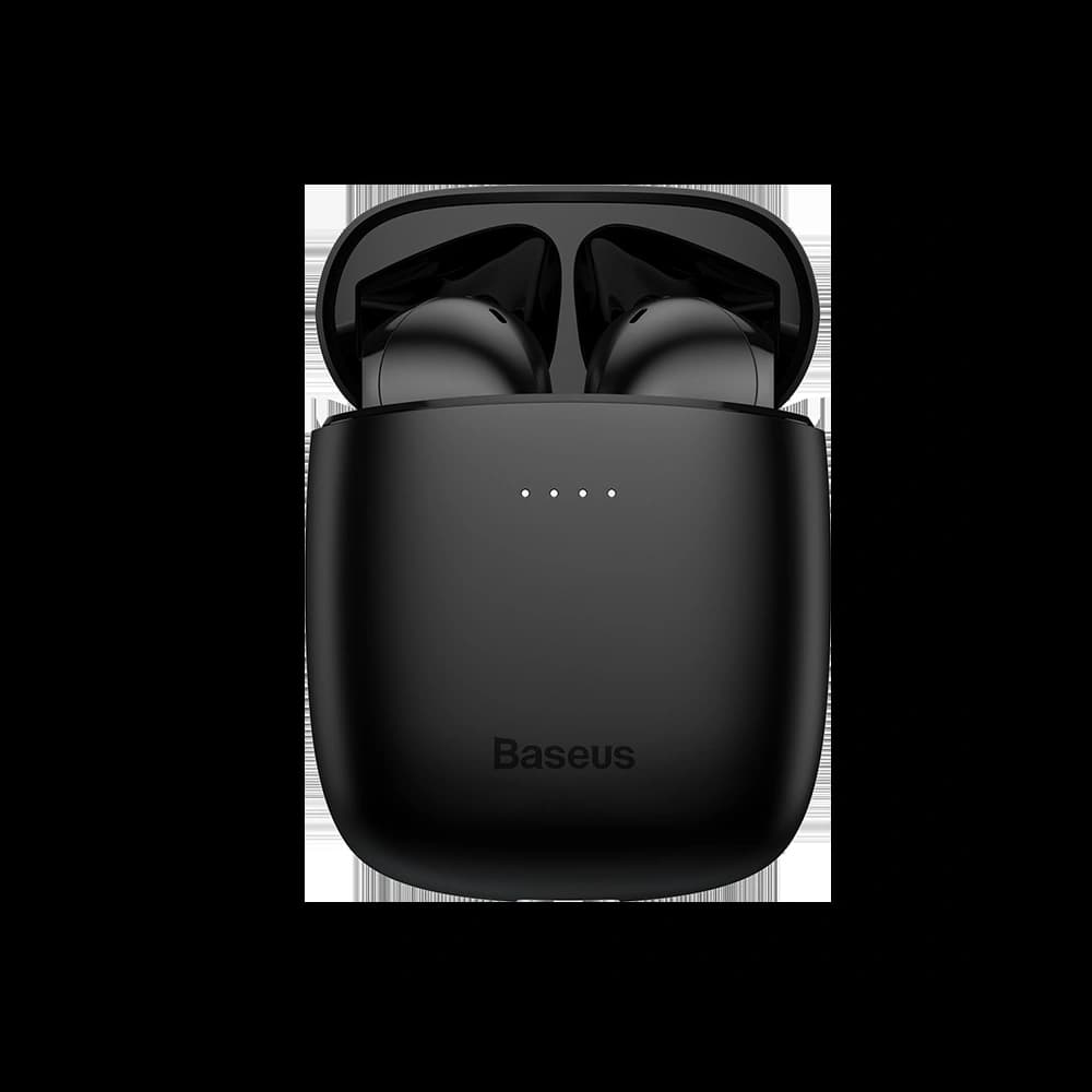 Baseus Drahtloser Kopfhörer Encok W04 TWS, Bluetooth 5.0 (schwarz) - 2