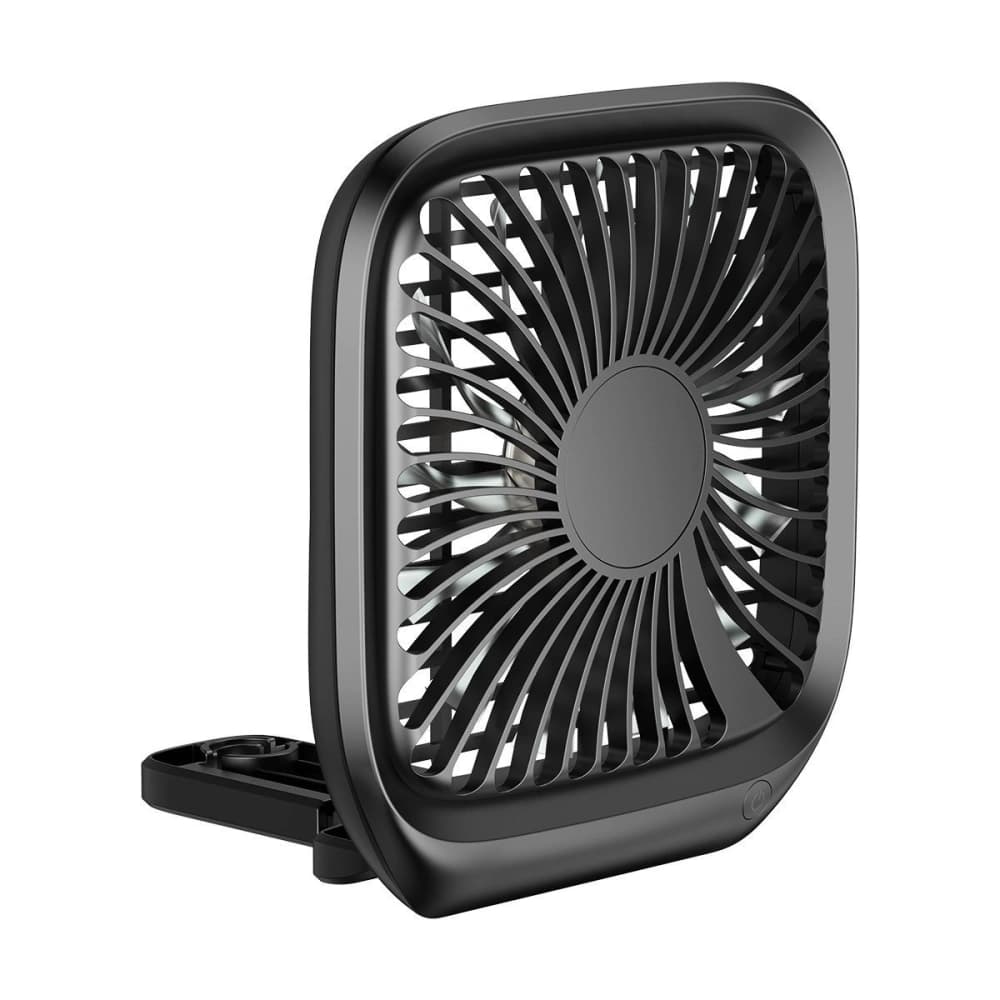 Baseus Foldable Vehicle-mounted Backseat Fan Black - 1