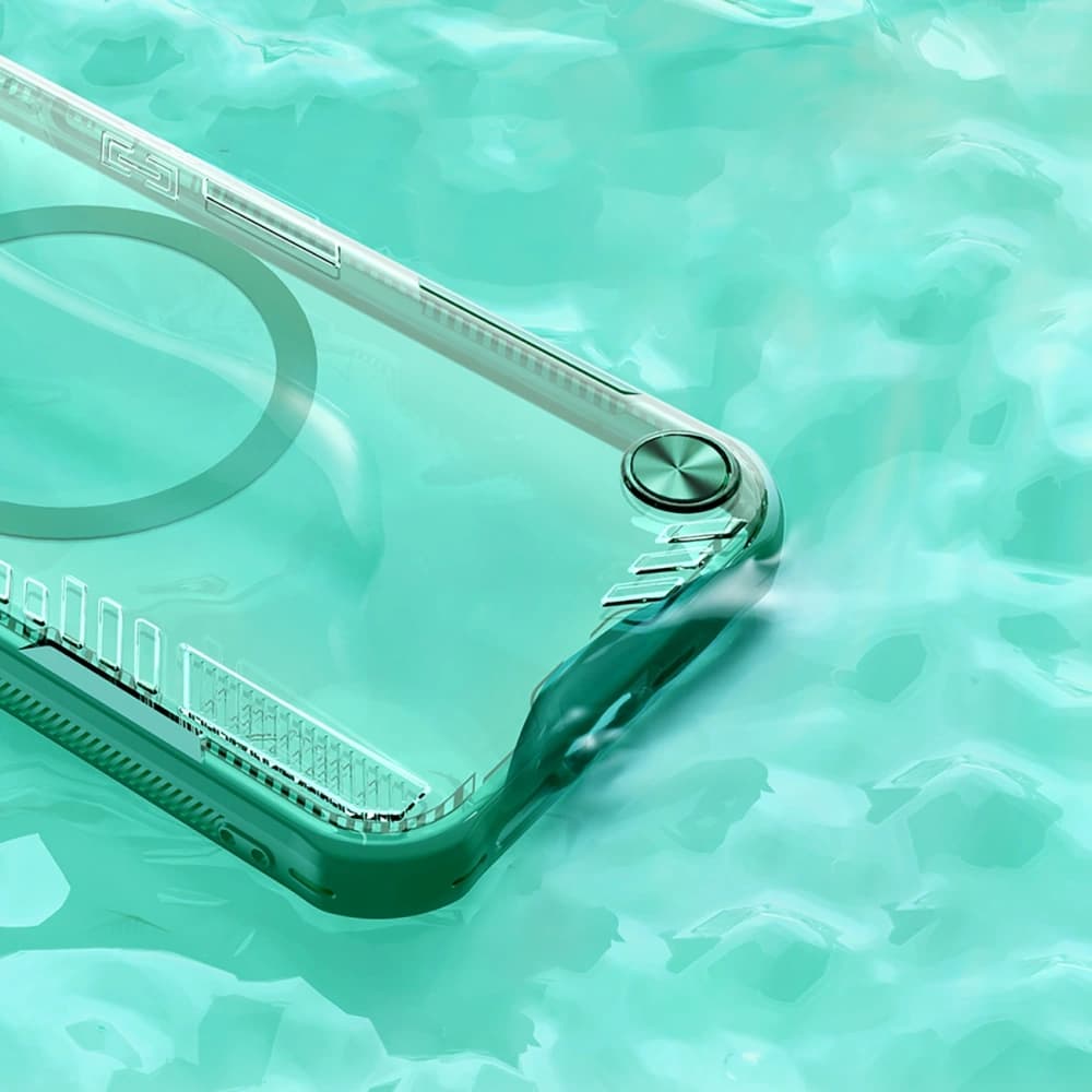 Nillkin Iceblade Prop mágneses Apple iPhone 16e zöld - 7