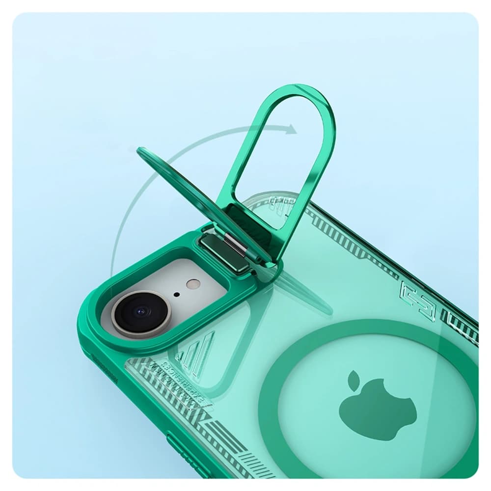 Nillkin Iceblade Prop mágneses Apple iPhone 16e zöld - 10