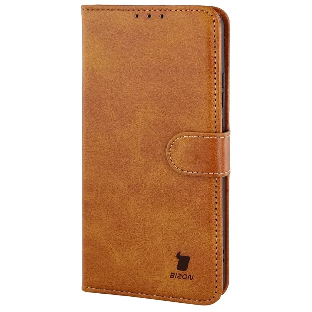 Bizon Case Tasche Motorola Moto G86 5G / G86 Power 5G braun - 3