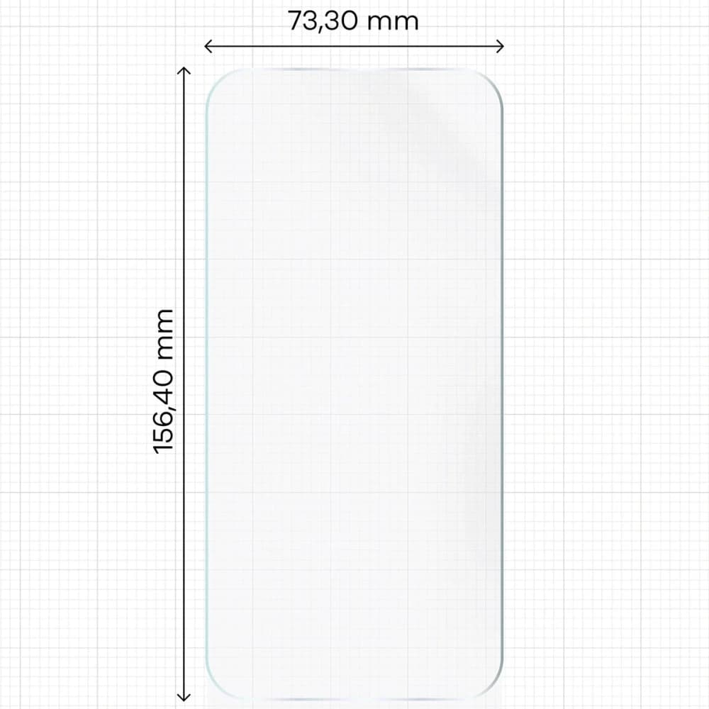 Bizon Glass Hydrogel Přední Apple iPhone 15 Plus / 15 Pro Max - 2