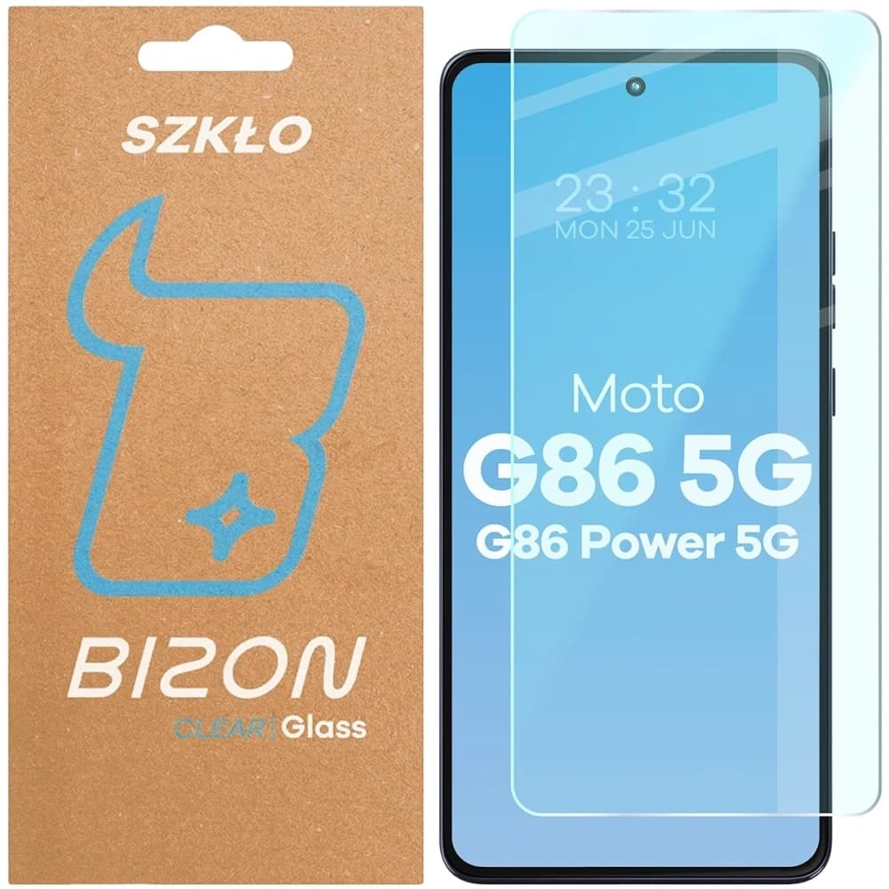 Bizon Glass Clear 2 Motorola Moto G86 5G / G86 Power 5G - 1
