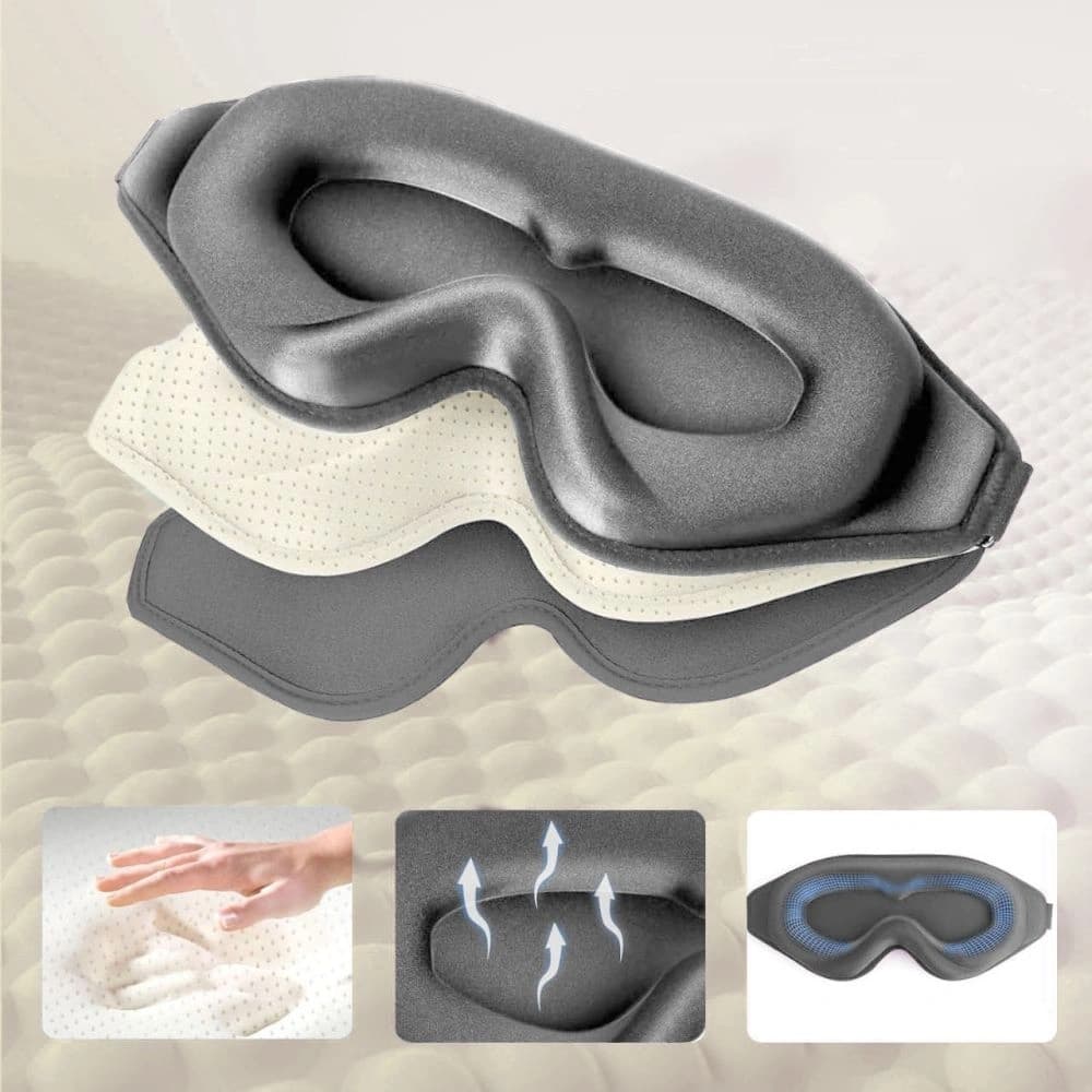 Tech-Protect Eyeshade Sleep Mask Grey - 4