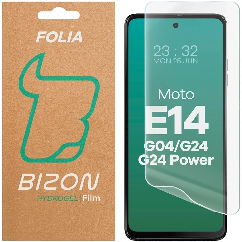 Bizon Glass Hydrogel Față Motorola Moto G04 / G24 / G24 Power / E14 - 1