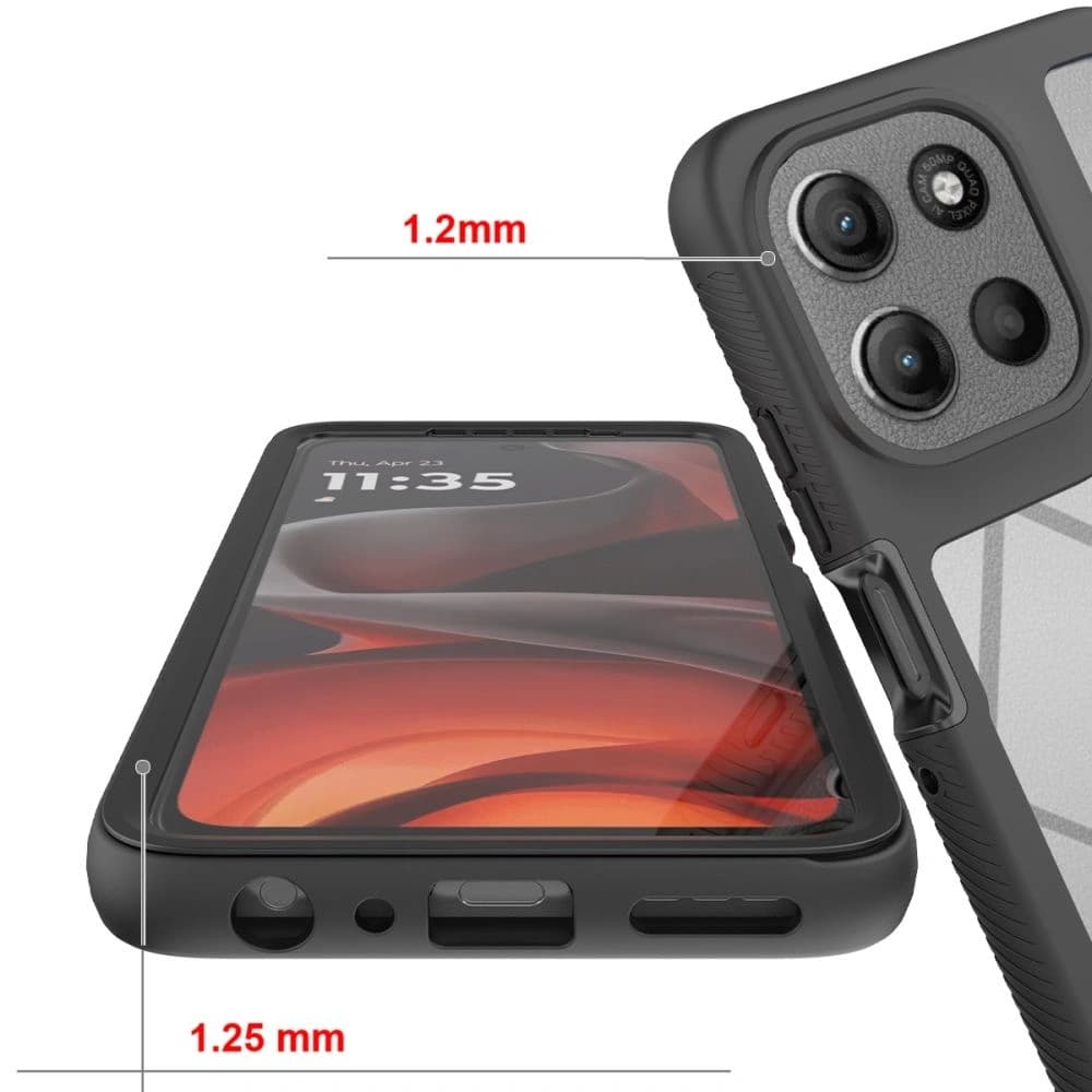 Tech-Protect Defense Motorola Moto G56 5G Fekete - 4