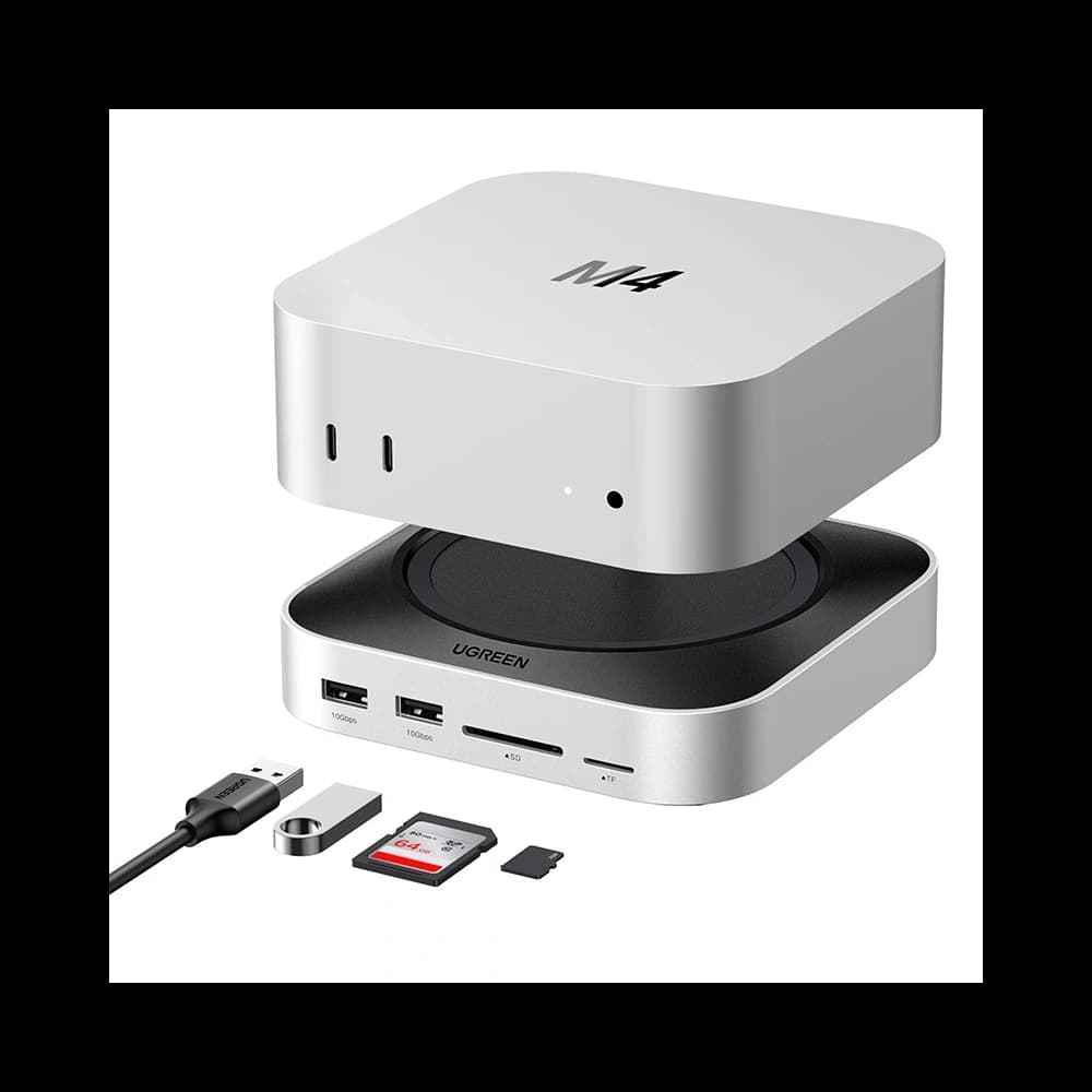 UGREEN CM841 11-in-1 Docking Station USB-C / 3xUSB-A 3.2, 2xUSB-C 3.2, 2xUSB-A 3.0, NVMe, SD/TF (gray) - 1