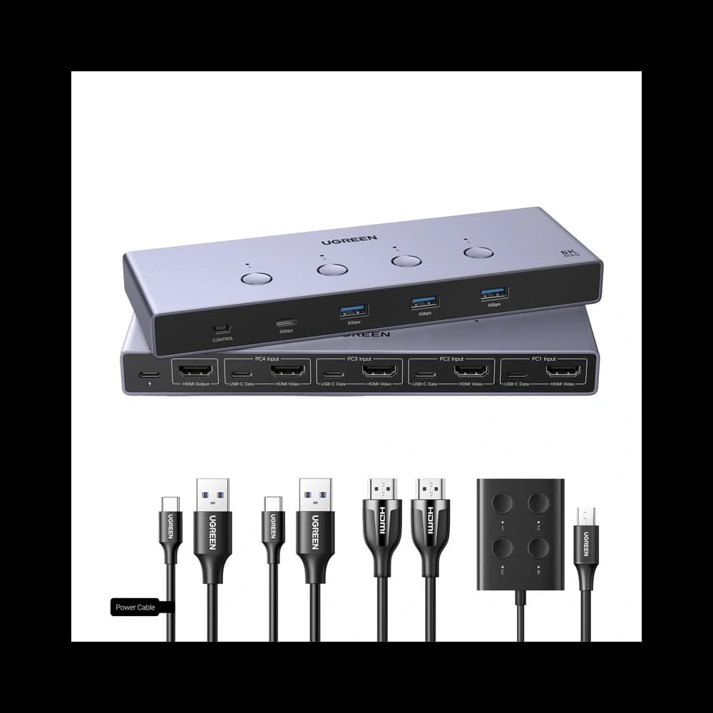 UGREEN AK701 Switch KVM 4 în 1 HDMI 60Hz - 3