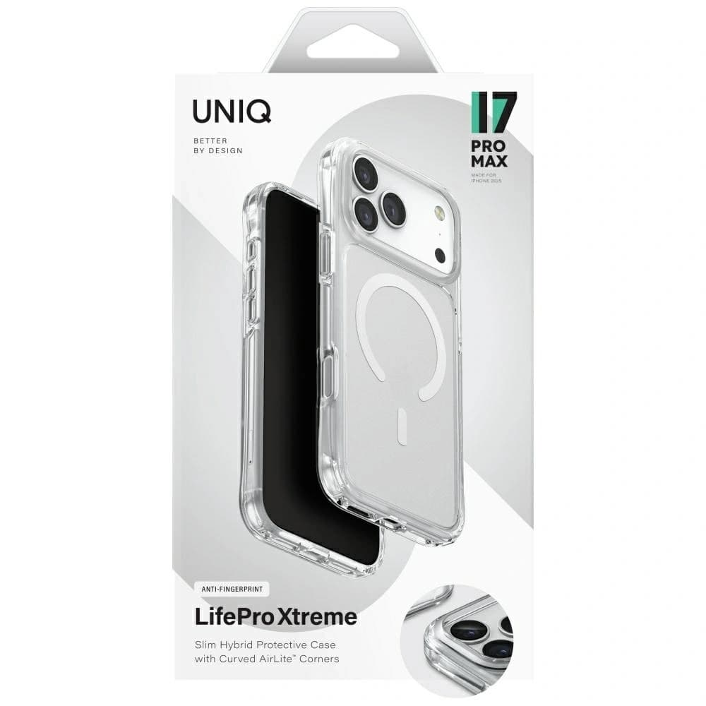 UNIQ LifePro Xtreme Apple iPhone 17 Pro Max MagClick Ladegerät klar - 6