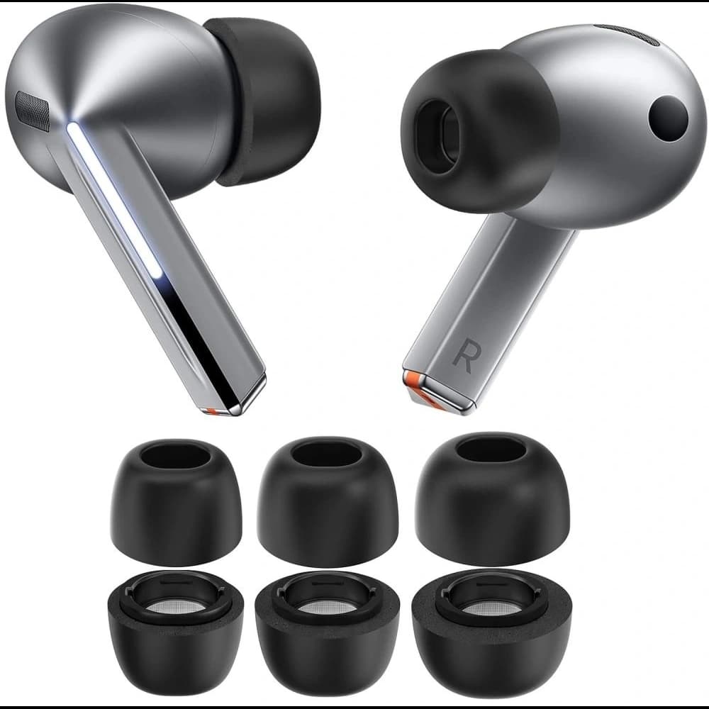 Tech-Protect Ear Tips Samsung Galaxy Buds 3 Pro Grey [3 PACK] - 2