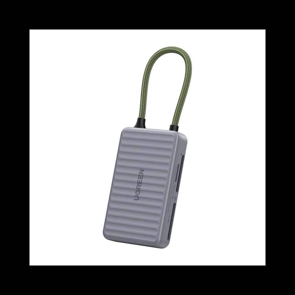 UGREEN CM868 USB-C Čtečka karet 2xSD1xTF 170MB/s (šedá) - 2