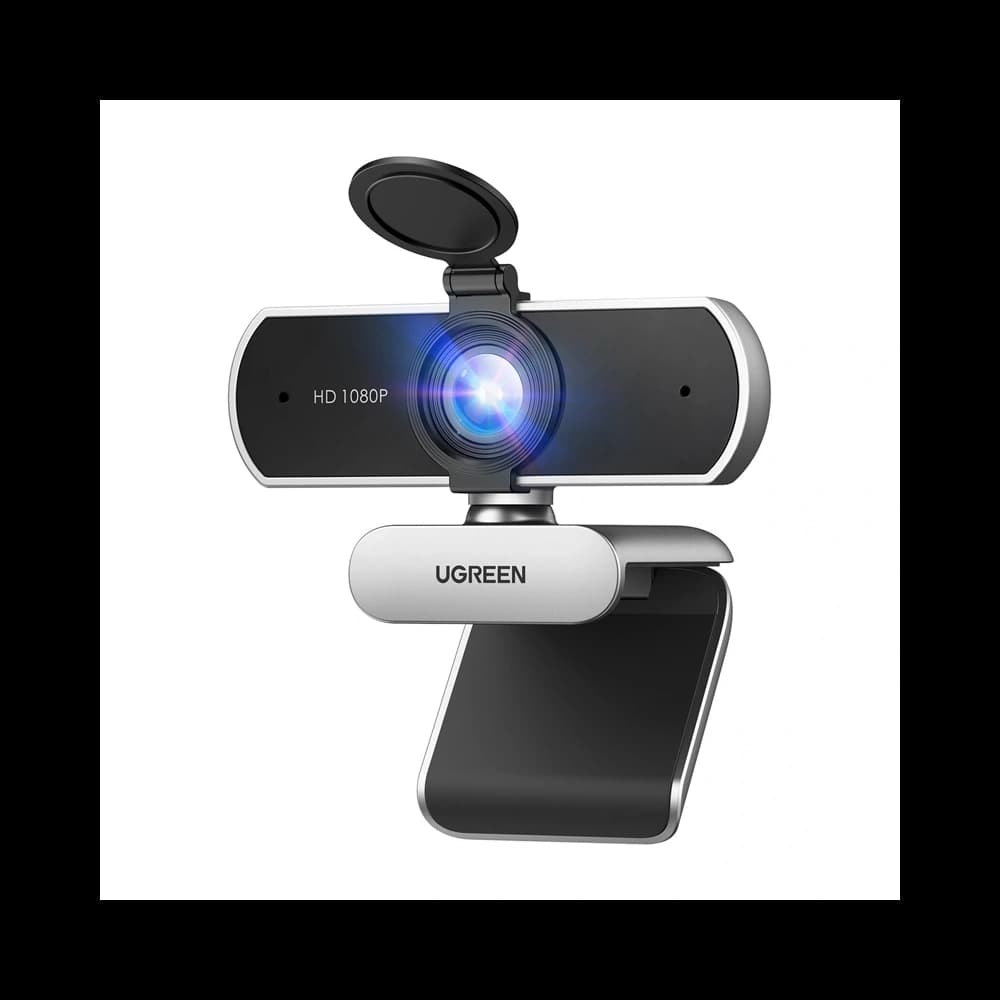 UGREEN CM647 USB-A Full HD 1080p 30FPS Webcam (Gray) - 2