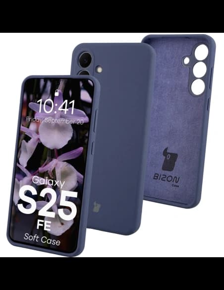 Bizon Soft Case Samsung Galaxy S25 FE navy blau