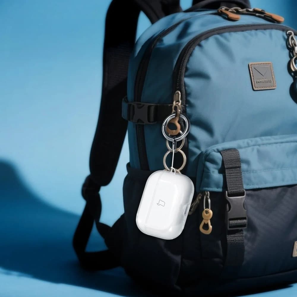 Bizon Case Headphone Clear Apple AirPods Pro 3 clear - 4