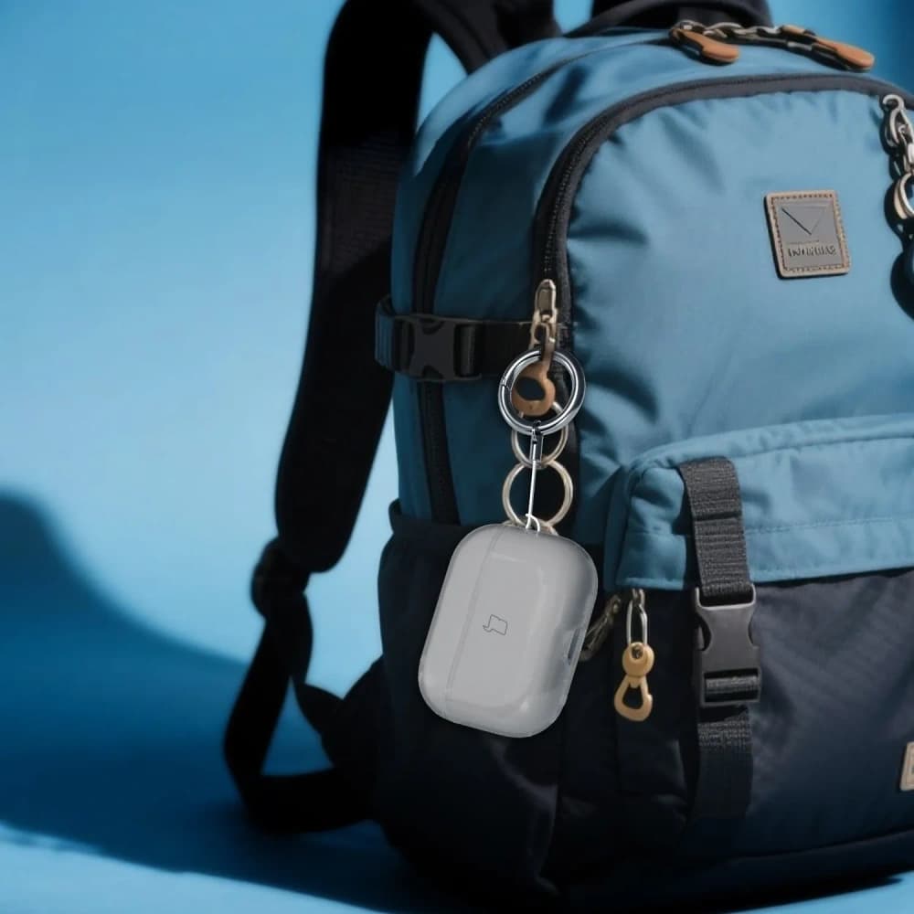 Bizon Case Kopfhörer Clear Apple AirPods Pro 3 klar-schwarz - 5