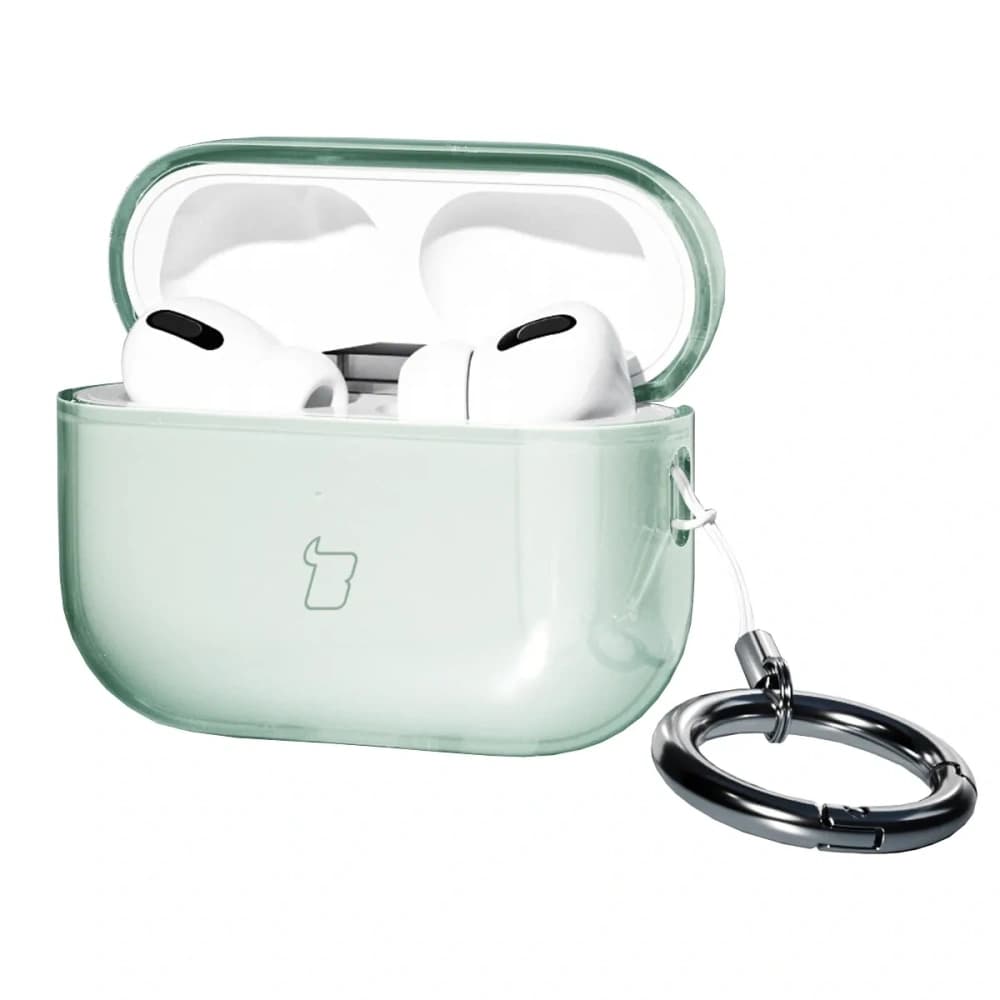 Bizon Case Headphone Clear Apple AirPods Pro 3 clear-green - 1