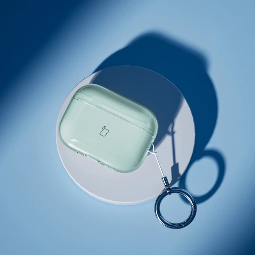 Bizon Case Headphone Clear Apple AirPods Pro 3 clear-green - 5