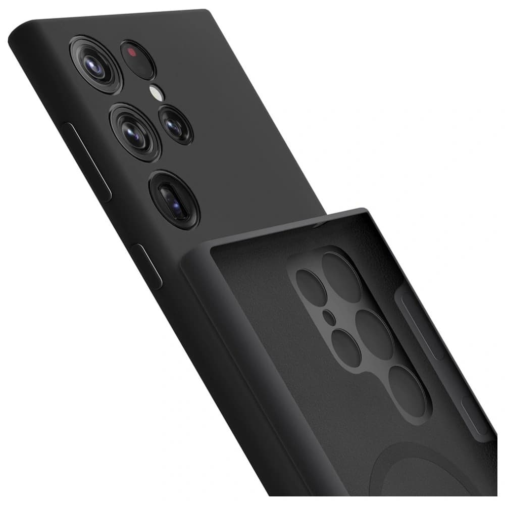 3MK Hardy Silicone MagCase Samsung Galaxy S24 Ultra negru - 4