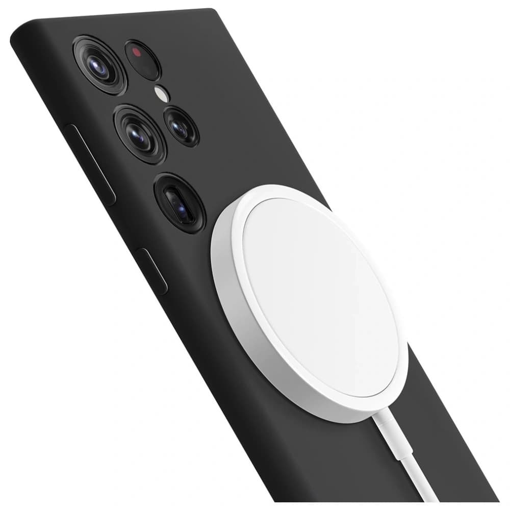 3MK Hardy Silicone MagCase Samsung Galaxy S24 Ultra negru - 6