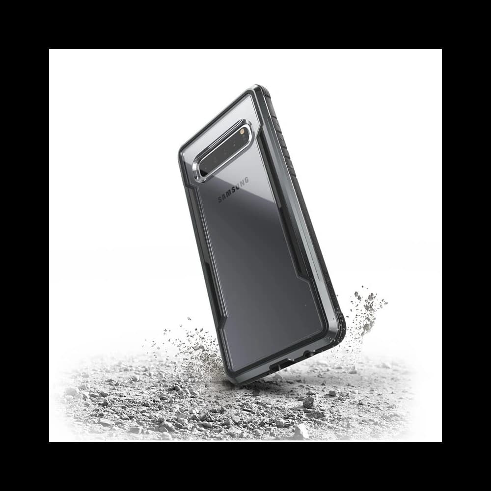 Hliníkový kryt X-Doria Defense Shield Samsung Galaxy S10 (test pádu 3m) (černý) - 5