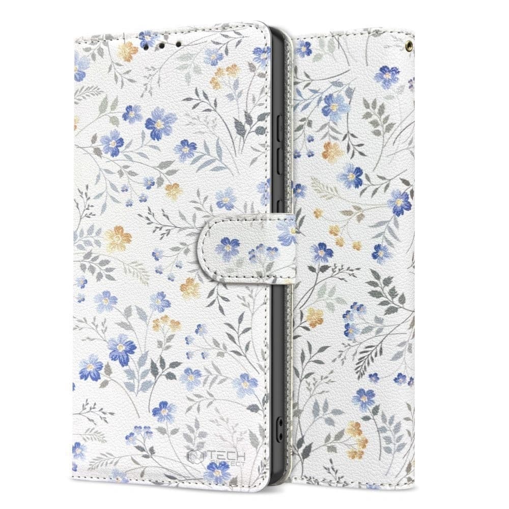 Tech-Protect Wallet Samsung Galaxy A26 5G / A17 4G / 5G Frühlingsblumen - 4