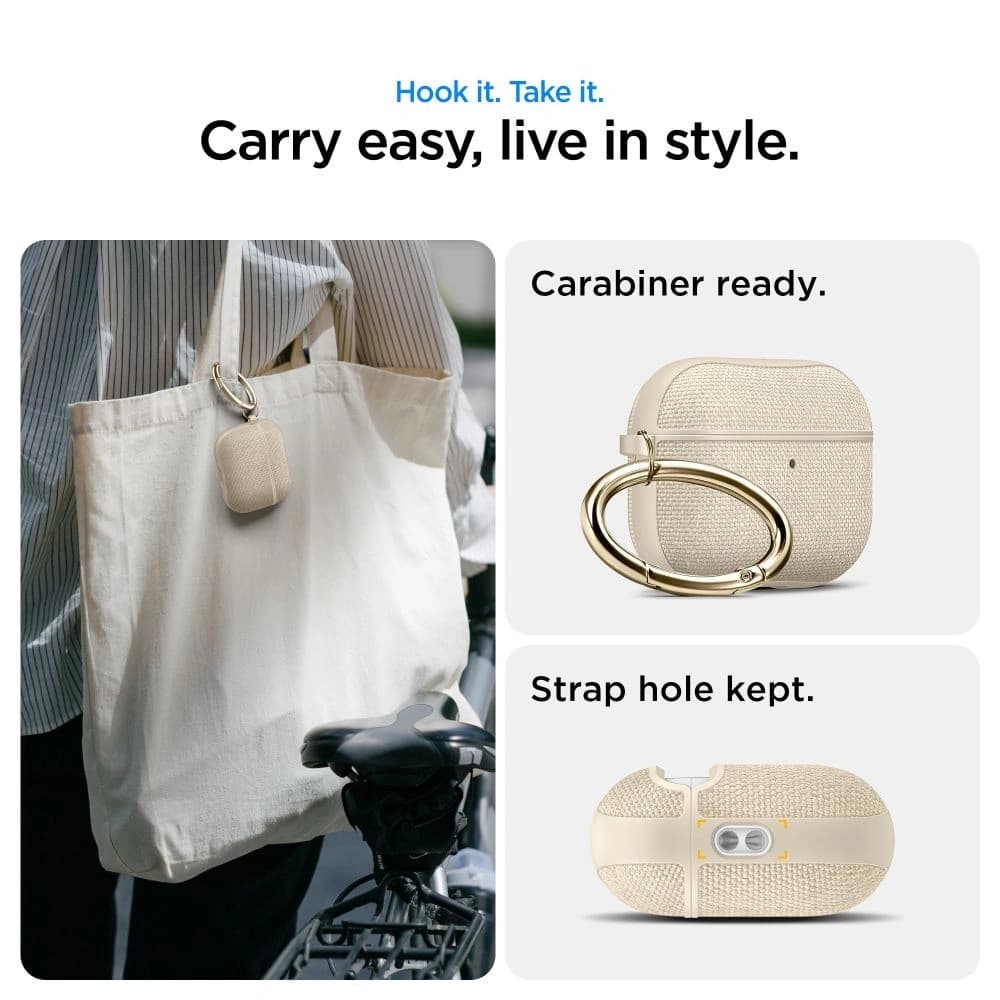 Spigen Urban Fit Apple AirPods Pro 3 Dune Beige - 12