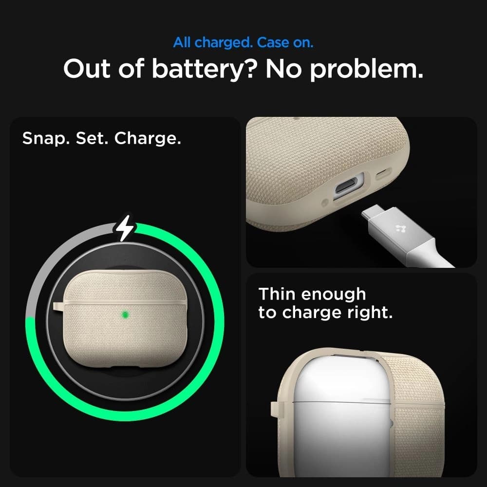 Spigen Urban Fit Apple AirPods Pro 3 Dune Beige - 14