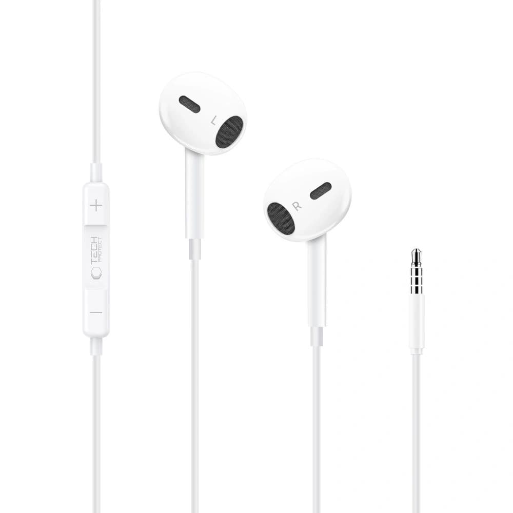 Căști Tech-Protect Ultraboost Mini Jack Earphone Core G2 Albastre - 2