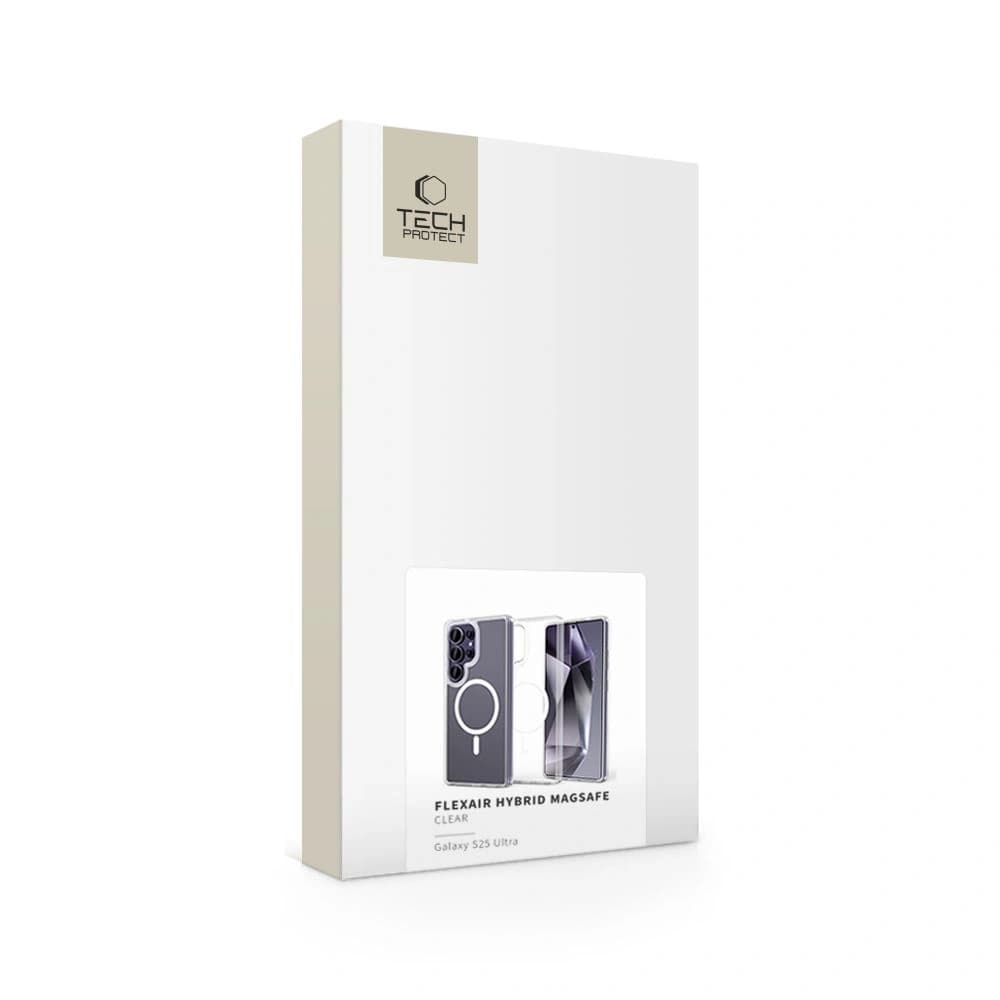 [CR] Tech-Protect Flexair Hybrid MagSafe Samsung Galaxy S25 Ultra Clar - 6