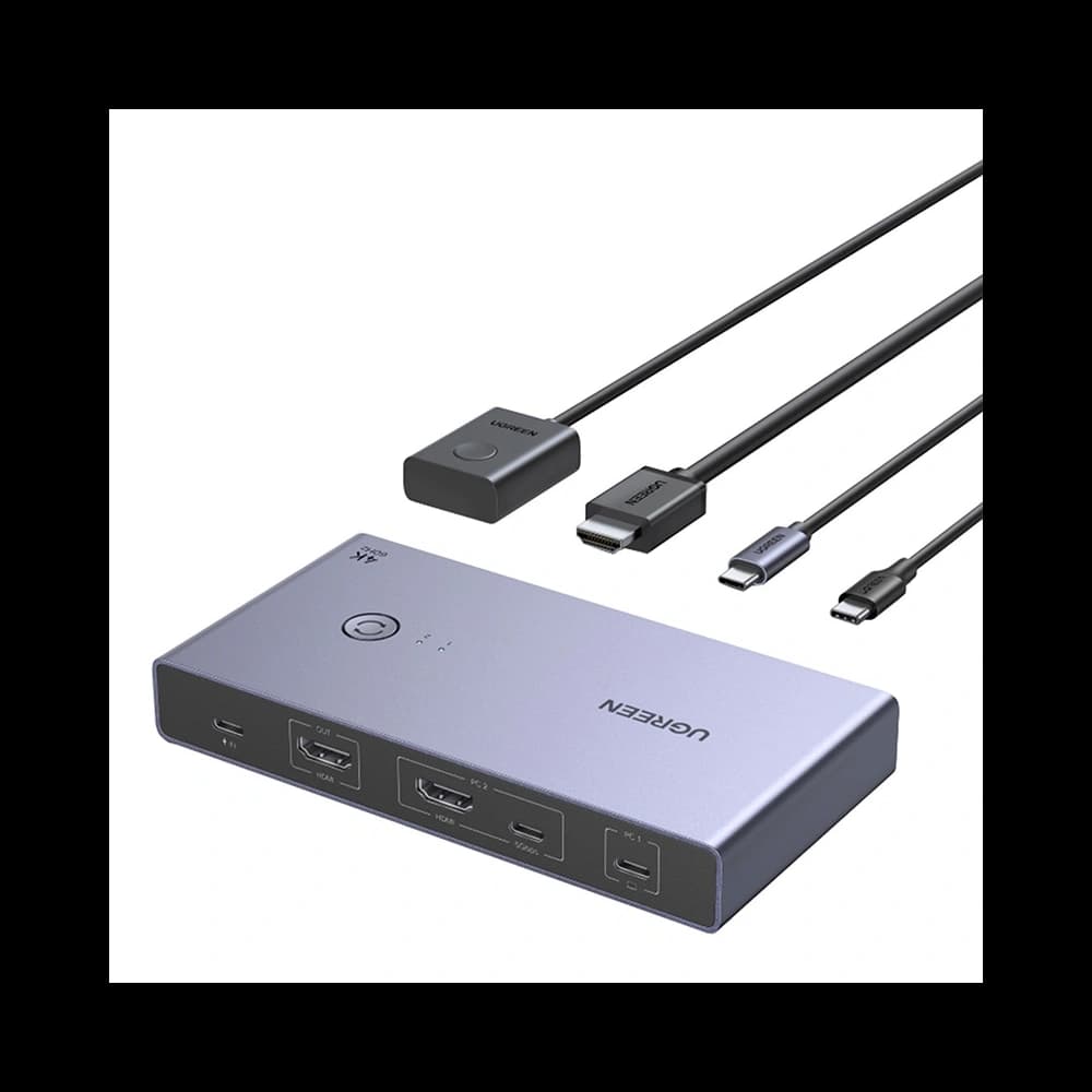 UGREEN CM731 2-in-1 USB-C + HDMI KVM-Switch - 1