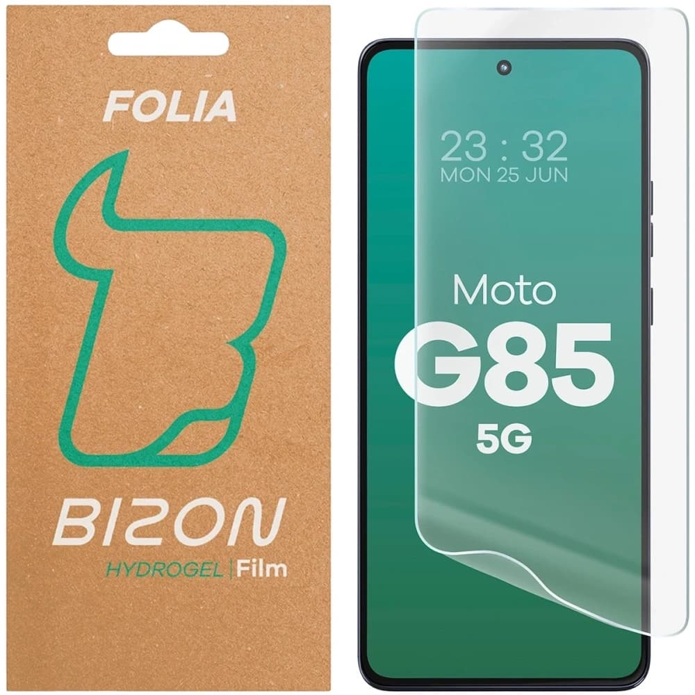 Bizon Glass Hydrogel Elülső Motorola Moto G85 5G-hez - 1