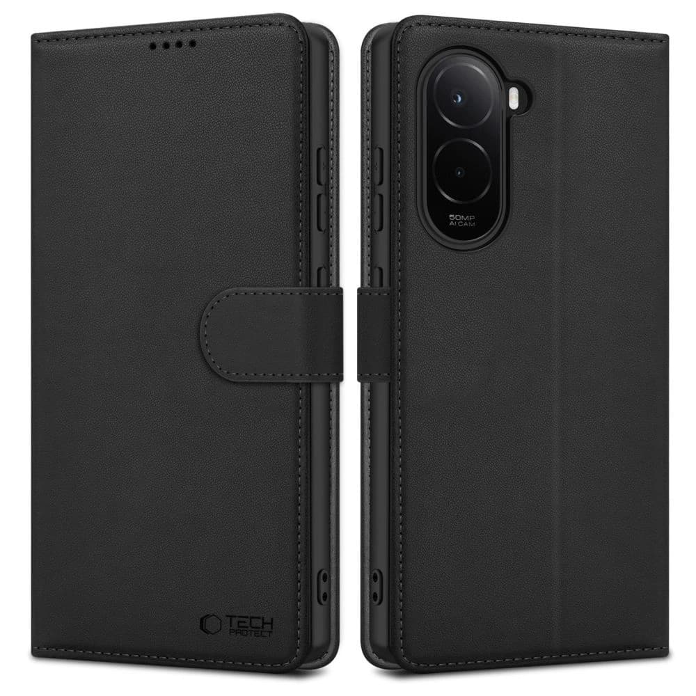 Tech-Protect Wallet Xiaomi Poco M7 Schwarz - 1