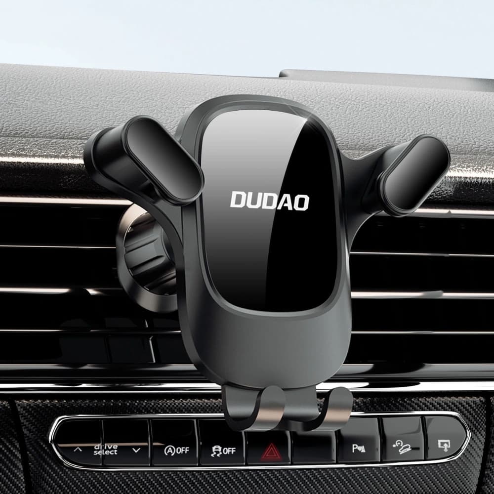 DUDAO F5 Pro black car phone holder for air vent - 6