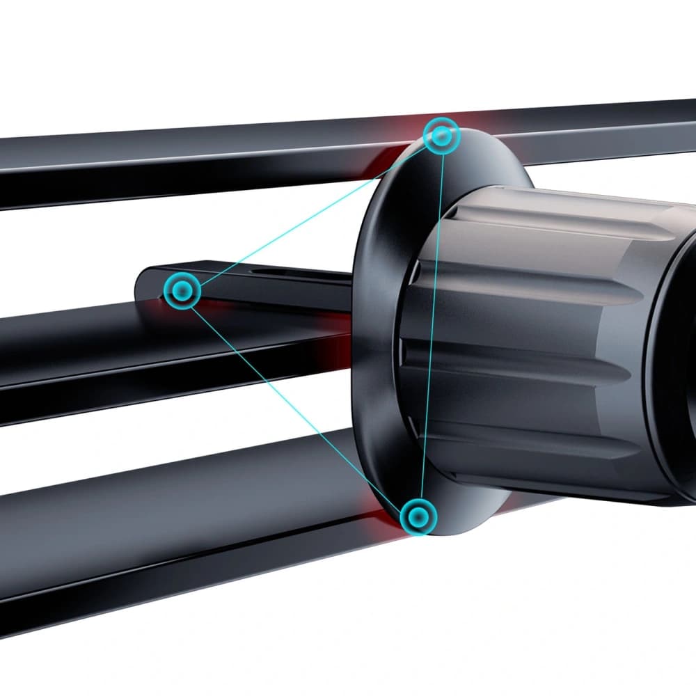 DUDAO F5 Pro black car phone holder for air vent - 10