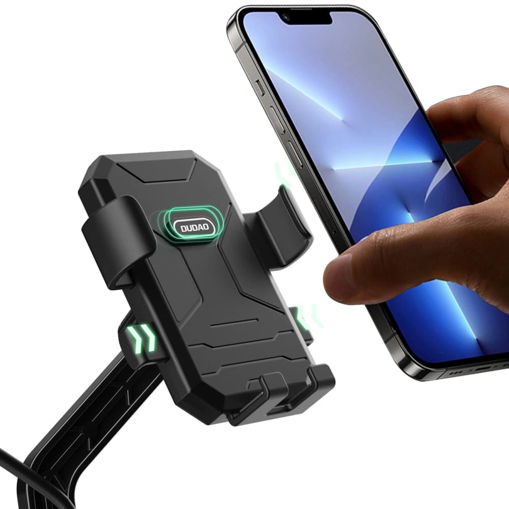 DUDAO F7C+ black bicycle/motorcycle phone holder - 2