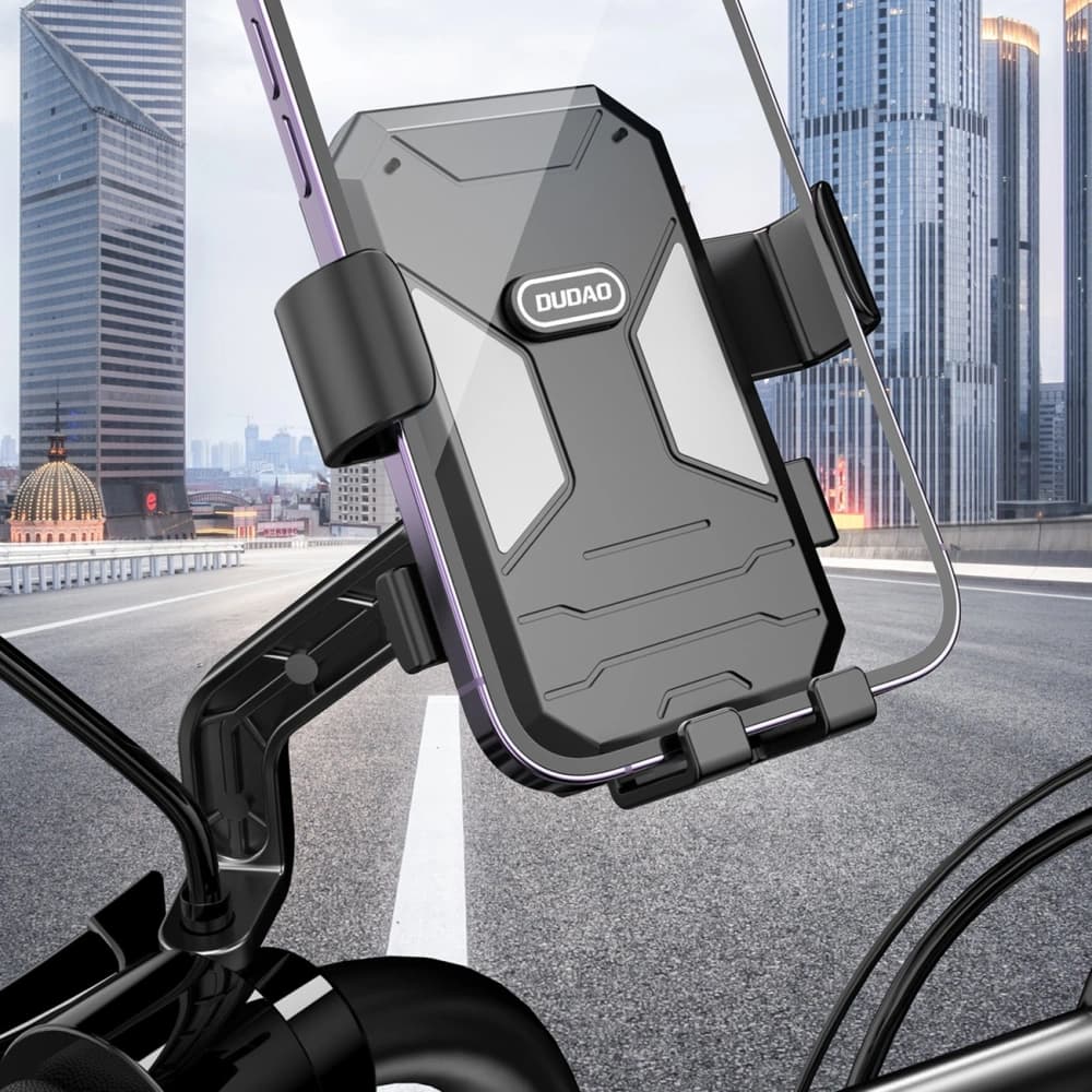 DUDAO F7C+ black bicycle/motorcycle phone holder - 6