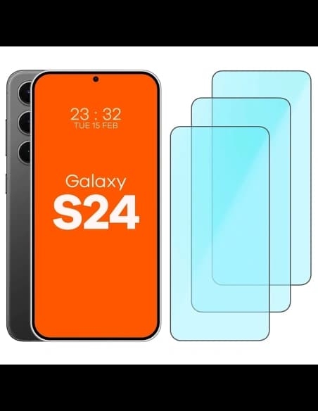 Bizon Smart 2.5D Sticlă Samsung Galaxy S24 [3 PACHET]