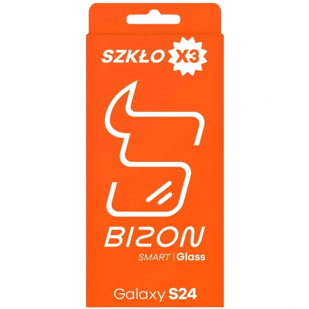 Bizon Smart 2.5D Glas Samsung Galaxy S24 [3 PACK] - 4
