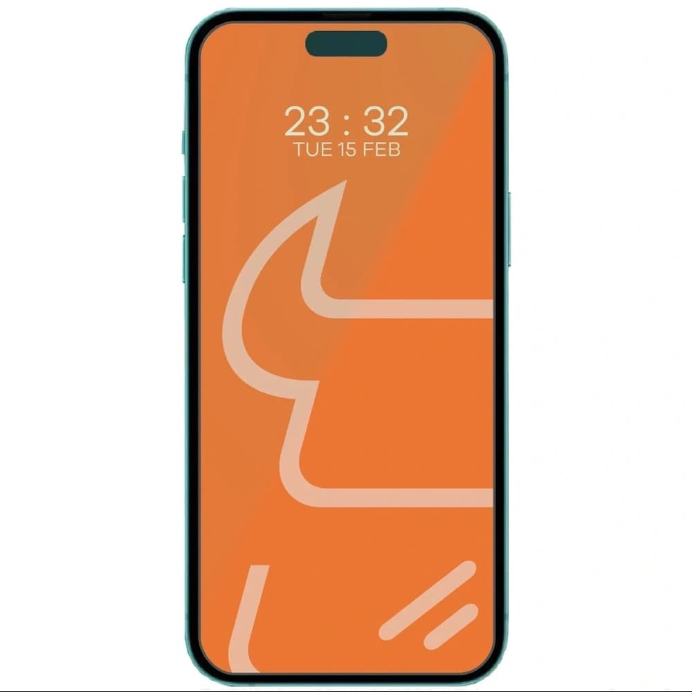 Bizon Smart 2.5D Glas Apple iPhone 15 / 16 [3 PACK] - 3