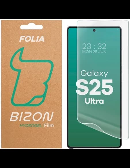 Bizon Glass Hydrogel Front Samsung Galaxy S25 Ultra