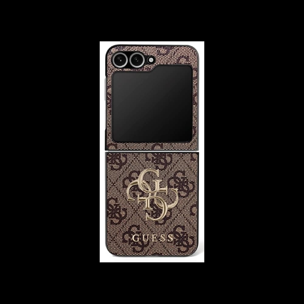 Guess Big 4G Logo Classic Logo Samsung Galaxy Z Flip7 brown - 1