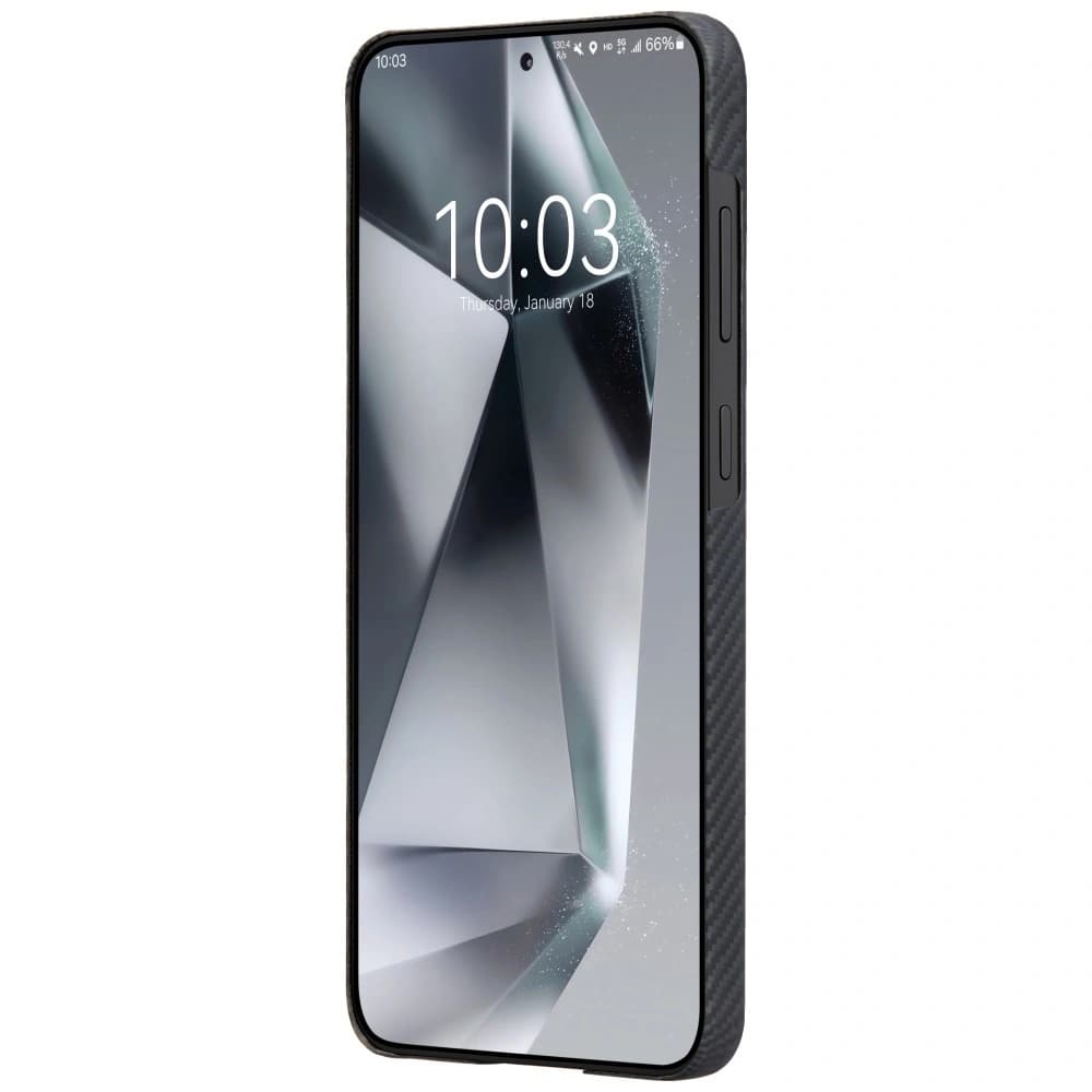 PITAKA Ultra-Slim MagSafe Samsung Galaxy S25 černá šedá - 6