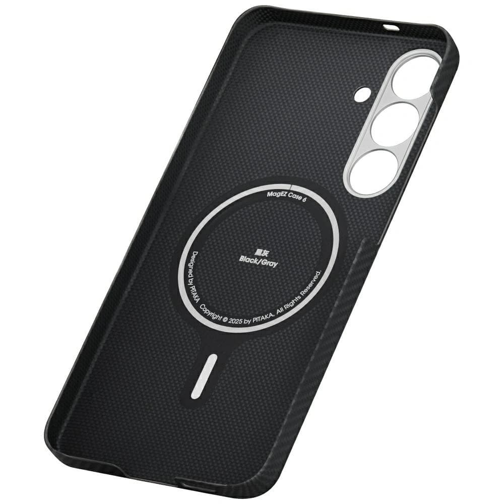 PITAKA Ultra-Slim MagSafe Samsung Galaxy S25 černá šedá - 10