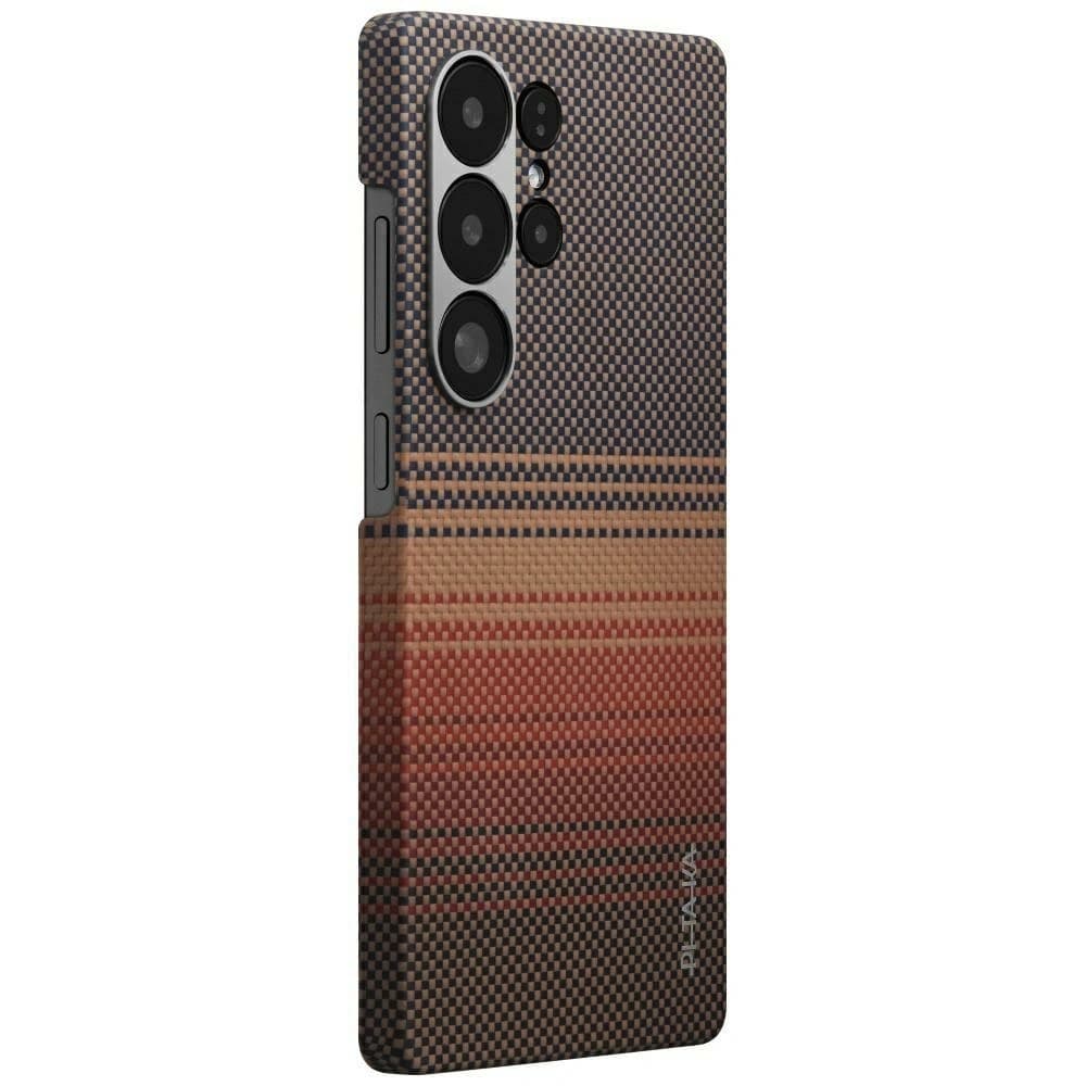 PITAKA Ultra-Slim MagSafe Samsung Galaxy S25 Ultra západ slunce - 1